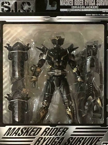 特撮 MASKED RIDER RYUGA SURVIVE (DRAGBLACKER) Kamen Rider DRAGON KNIGHT S.I.C. Ryuga Survival with Drag