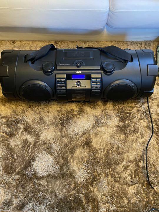 JVC Victor RV-NB70-B Successor Drum Can CD Radio Cassette