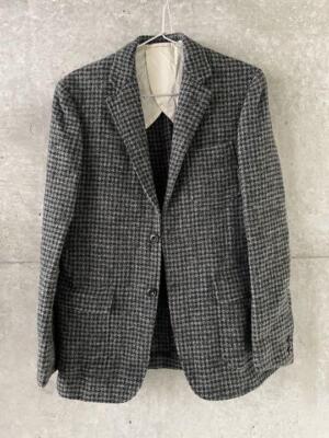 Beams Plus Harris Tweed Jacket Sports Coat Houndstooth
