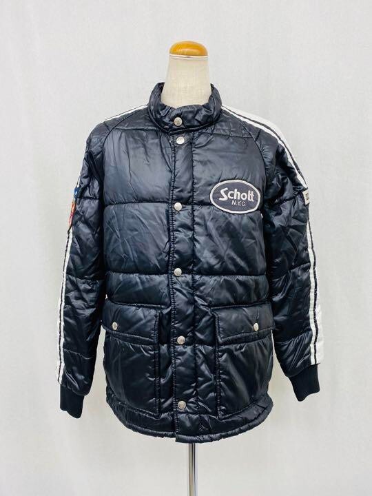 Schott ブラック ナイロンジャケット M 楽天市場】schott ナイロンジャケットの通販