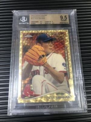 topps chrome 2014 上原浩治 1/1 superfractors s-l400.jpg
