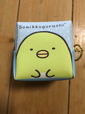 Sumikko Gurashi mini Bag Pouch Cuve style Penguin? Tokage San-x Kawaii New Japan