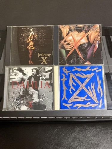 X JAPAN CD 4-disc set Retro Good Condition One-of-a-kind