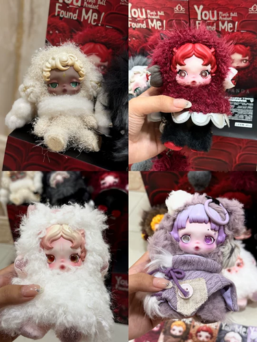 AUTHENTIC SKULLPANDA YOU FOUND ME SERIES-GHOSTIE，RATTY BEAR