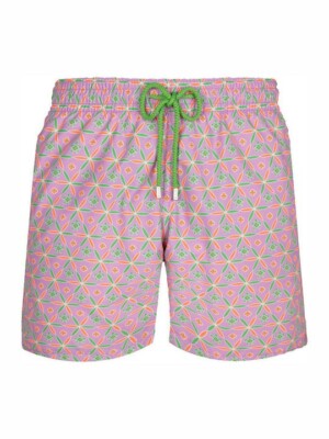 Vilebrequin Swim Shorts / Men s / Moorea/ Baies Roses with Patterns/ RRP £175