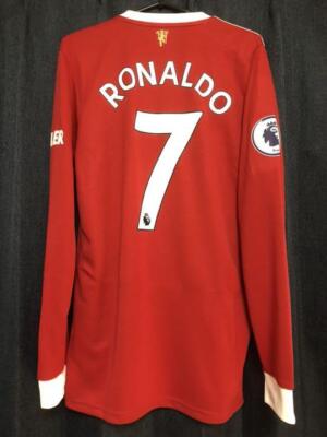ウェア MANCHESTER UNITED HOME RONALDO 21/22 CR7 Cristiano Ronaldo Manchester United 21/22 S adidas Long