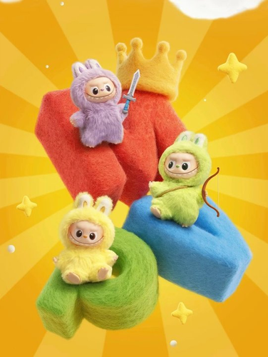 THE MONSTERS PIN FOR LOVE SERIES-VINYL PLUSH PENDANT BLIND