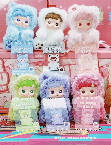 Hacipupu Gummy Bear Series-vinyl Plush Pendant Blind Box