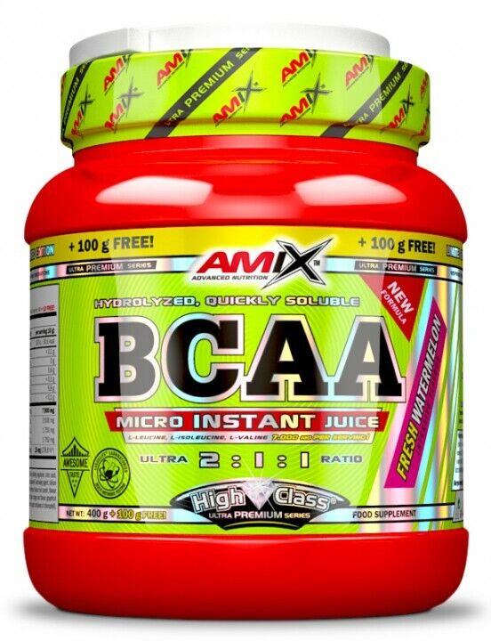 Amix Nutrition BCAA Micro Instant Juice 500g 7g BCAA per Serving Great Taste