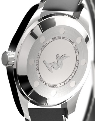 RATIO RATIO SKYSURFER PILOT BLUE SUNRAY DIAL LEATHER AUTOMATIC RTS318 200M MEN'S WATCH