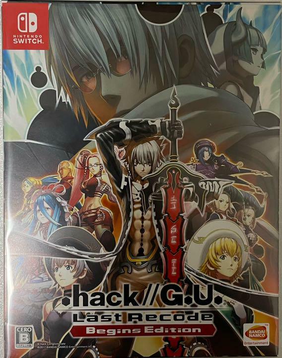 Nintendo Switch .hack//G.U. Last Recode Begins Edition New Nintendo Switch .hack//G.U. Last Recode Begins Edition