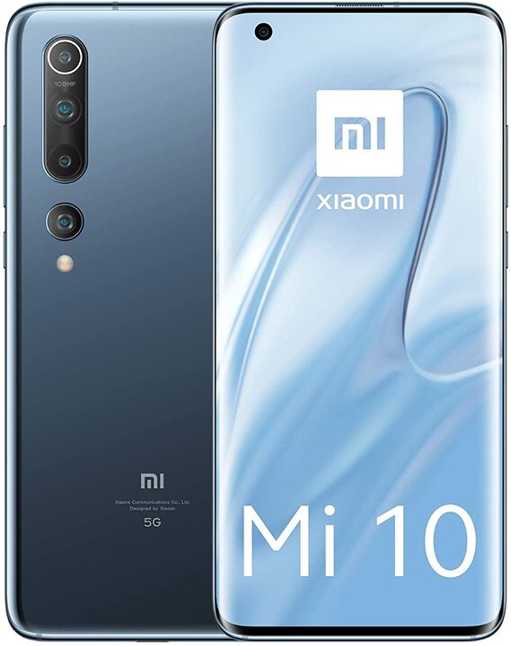 Xiaomi Mi 10 5G 256GB+ 8GB RAM 6.67" 108Mpx 4780mAh Twilight Gris Smartphone