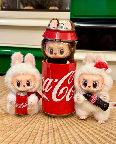 The Monsters Coca-cola Series Plush Figure Authentic Hot