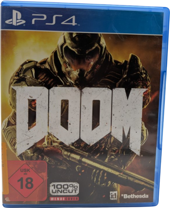 Doom PlayStation 4 PS4 Spiel Disc OVP TOP Zustand USK 16