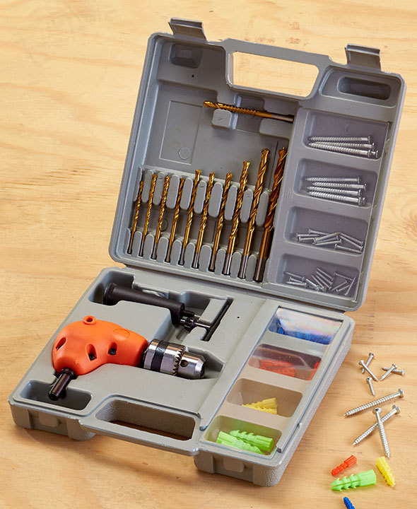 Angle Bit Tool Set Tight Space Repair Accessories Case Handyman Home Great Gift