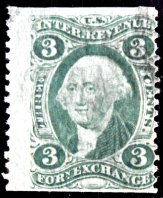 US Sc# R16b Revenue Back of Book Bob Used Stamp