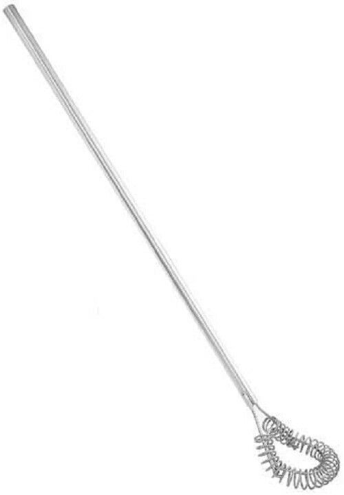 Stainless Steel Whip - Flexible Spring, 48"L Overall