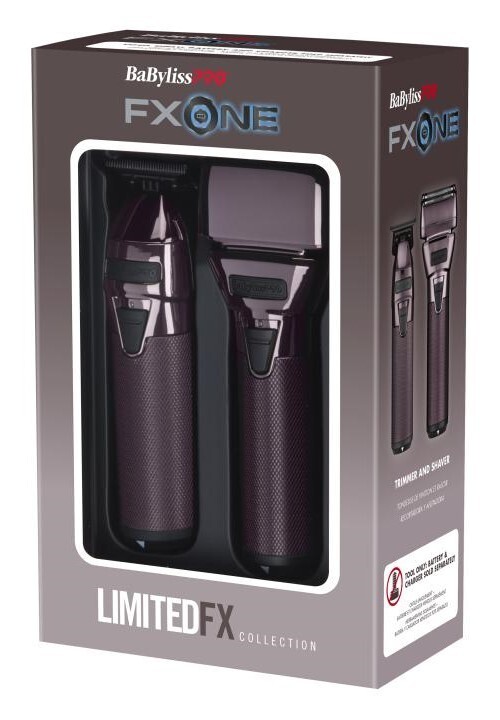 BaBylissPRO FXONE Nightfall Collection Shaver & Trimmer Set | FX1FSTPTO