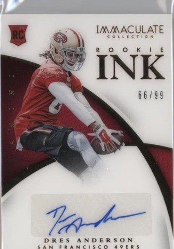 2015 Panini Immaculate Collection Dres Anderson #RI-DA