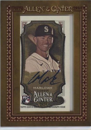 🔥2024 Topps Allen & Ginter Cade Marlow Auto Seattle
