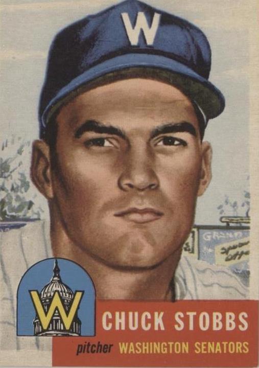 1953 Topps - Chuck Stobbs #89