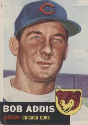 1953 Topps - Bob Addis #157