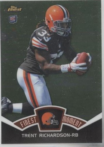 2012 Topps Finest Trent Richardson #FM-TR