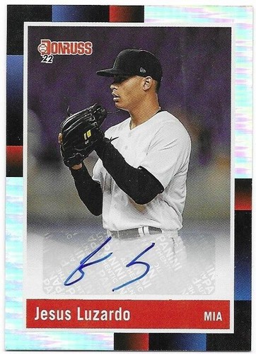 2022 Panini Donruss - Jesus Luzardo #R88S-JL