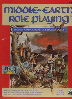 MIDDLE-EARTH ROLE PLAYING EXC! 8100 BOXED SET MERP Tolkien