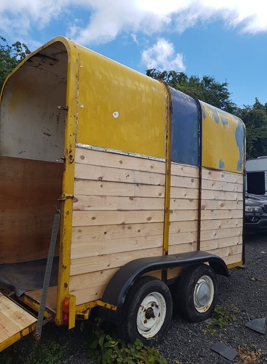 Rice horse box catering trailer project in Leeds, West Yorkshire