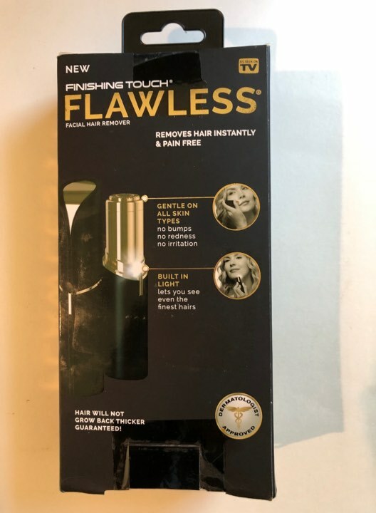 Women Touch Flawless Hair Remover Painless Lipstick Design New