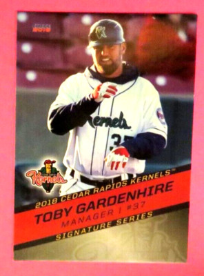 2018 Choice, Cedar Rapids Kernels, Manager - TOBY GARDENHIRE