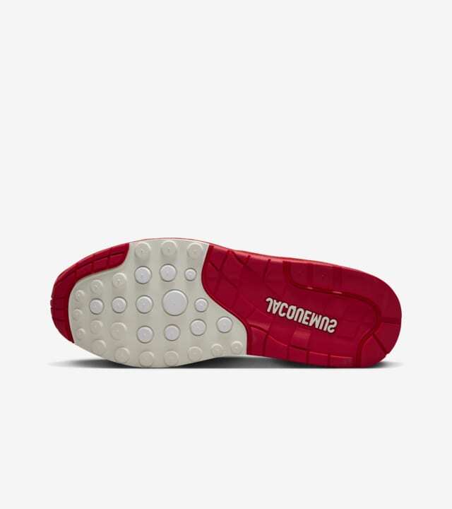 Pre-owned Nike Jacquemus ×  Wmns Air Max 1 Sp "university Red" Hm6690-600 [us 6-12] In University Red And Metallic Silver