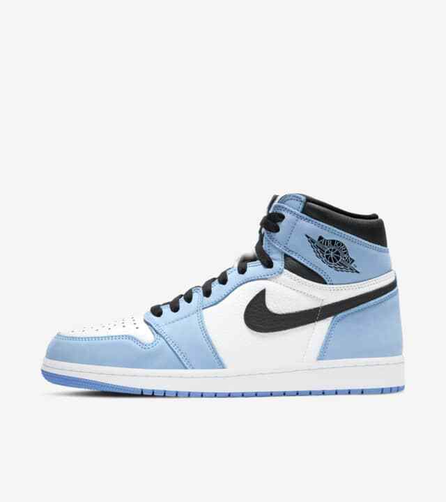 

Nike Air Jordan 1 High OG University Blue 555088-134 Кроссовки мужские US6-12, Синий, Air Jordan 1