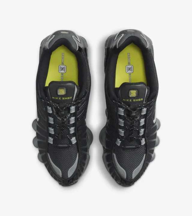 Pre-owned Nike Wmns Shox Tl Black Metallic Silver Fv0939-001 Women's Size