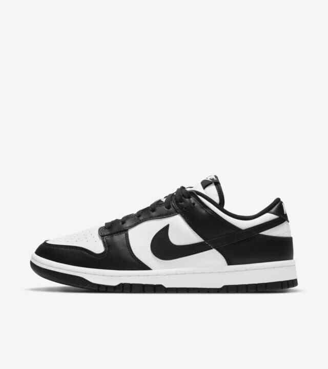 

Мужские кроссовки Nike Dunk Low Retro White Black DD1391-100 US6-12, Черный, Nike Dunk Low