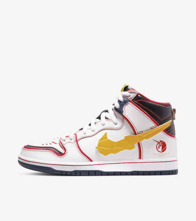 

Gundam Unicorn × Мужские кроссовки Nike SB Dunk High PRO QS UNICORN DH7717-100 US6-12, Multicolor, Nike Sb Dunk High