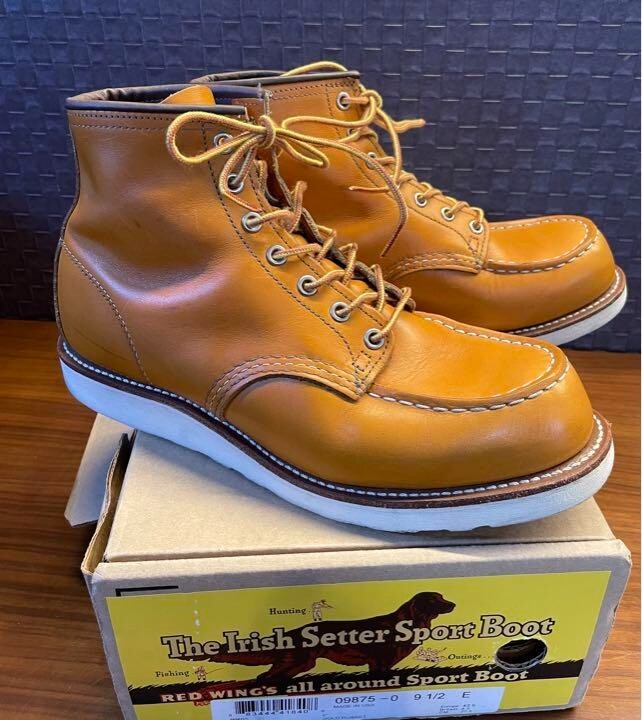 RED WING レッドウィング　09851-0 BROWN SIZE 9 FS RED WING レッドウィング 09851-0 BROWN SIZE 9 FS 靴 - 靴