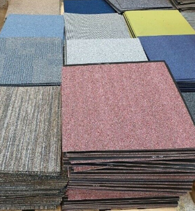 Brand New Quality Carpet Tiles 500mm x 500mm (Square) Assorted colour