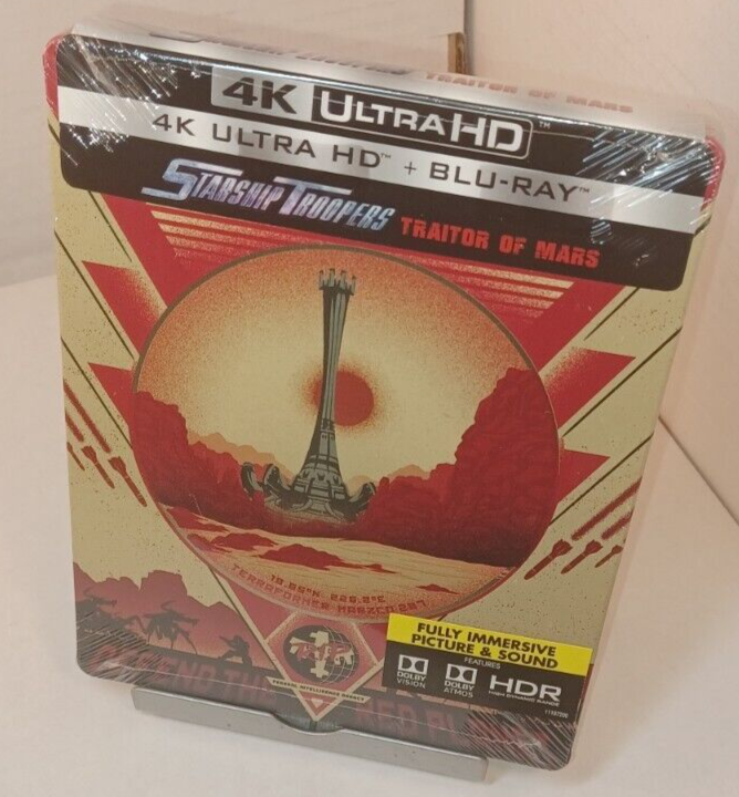 未来の犯罪+スターシップ・トゥルーパーズ 火星の裏切り者 4Kスチールブック Amazon.com: Starship Troopers: Traitor of Mars 4K Steelbook