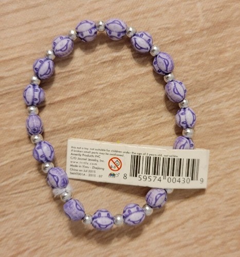 Mixed Lot Of 10 Trrtlz Kids Stretch Bracelets  Frozen Despicable Me Pig Superman