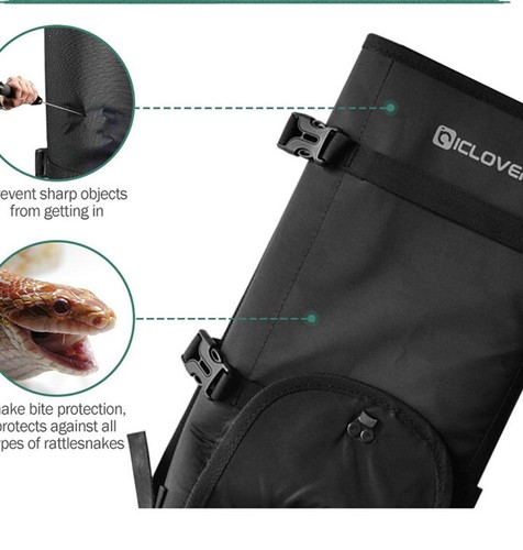 IC ICLOVER Snake Guards, New Upgraded Lightweight Stab-Resistant Snake Gaiter