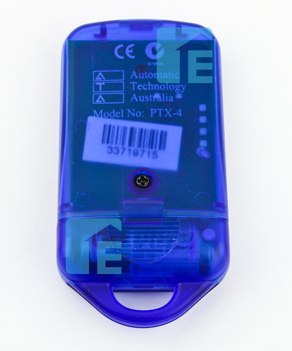 Garage Door Remote Control ATA PTX4 BLUE Genuine SECURACODE Genuine Ptx4 1 Pack 9325964000530