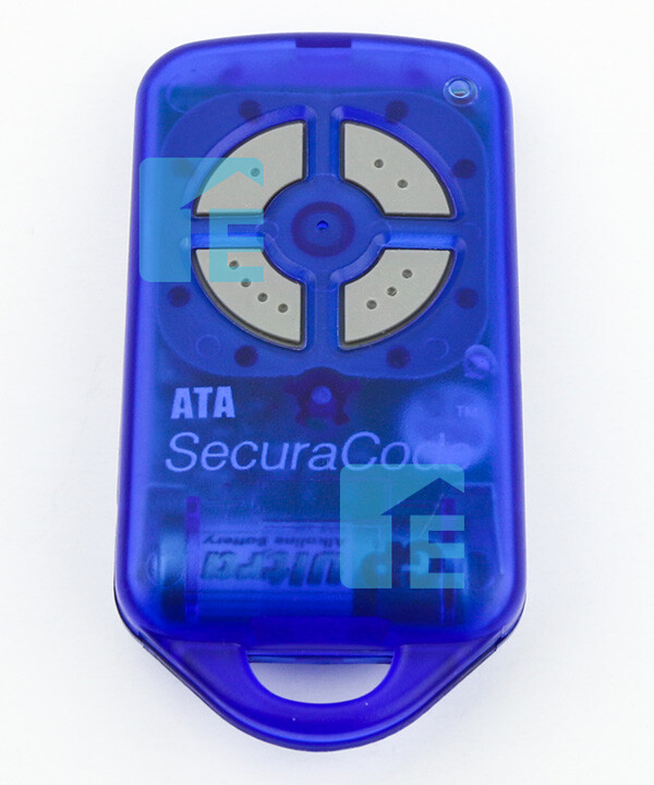 Garage Door Remote Control ATA PTX4 BLUE Genuine SECURACODE Genuine Ptx4 1 Pack eBay