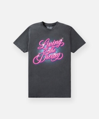 PAPER PLANES    WASHED BLACK   LIVING THE DREAM   TEE SIZE  XL NEW RELEASE