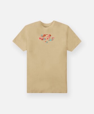 PAPER PLANES    IRISH CREAM MOSAIC TEE SIZE 2XL  NEW RELEASE