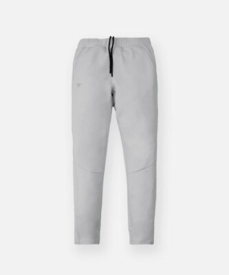 PAPER PLANES    HEATHER GREY ACADEMY SLIM FIT CHROMATIC JOGGERS SIZE  LARGE  