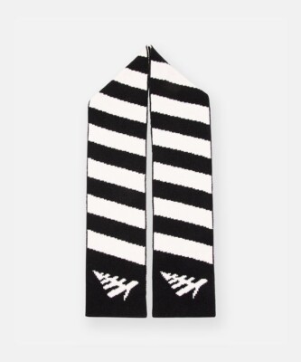 PAPER PLANES    BLACK WHITE STRIPED SCARF   HAT JAY-Z   