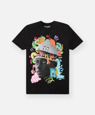 PAPER PLANES    DREAMER   TEE IN BLACK    SIZE LARGE  