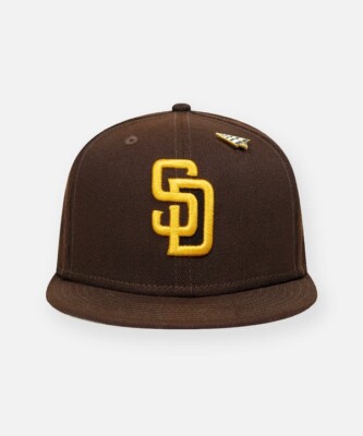 SAN DIEGO PADRES     X  CHICAGO WHITE SOX FITTED MLB HAT SIZE 7 1/2  